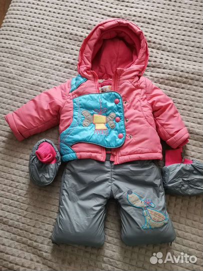 Зимний комбинезон для девочки