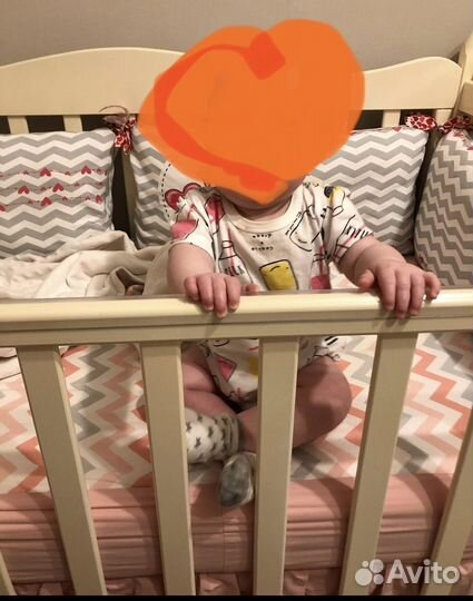 Бортики в кроватку бу