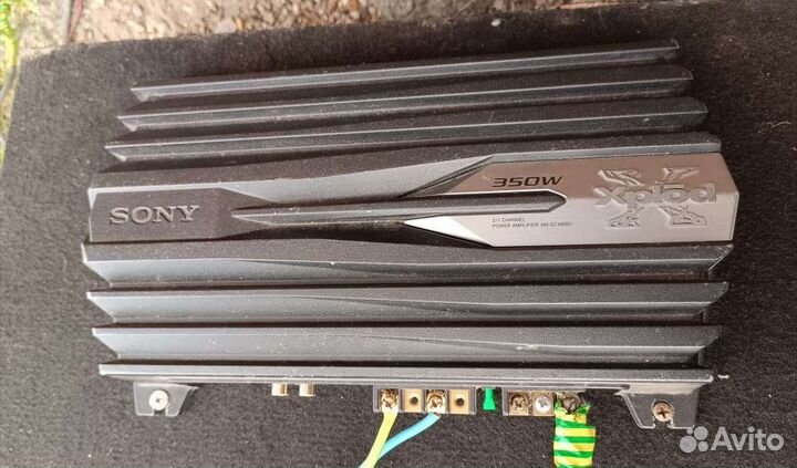 Сабвуфер и усилитель