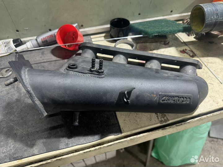 Впускной коллектро club turbo 16v ваз 2101-2107