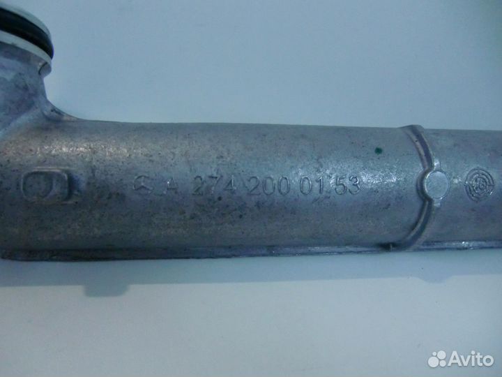 Трубка ож на блоке цилиндров Mercedes W204 W212