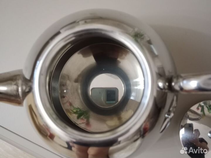 Заварочный чайник vitesse 1л металлический