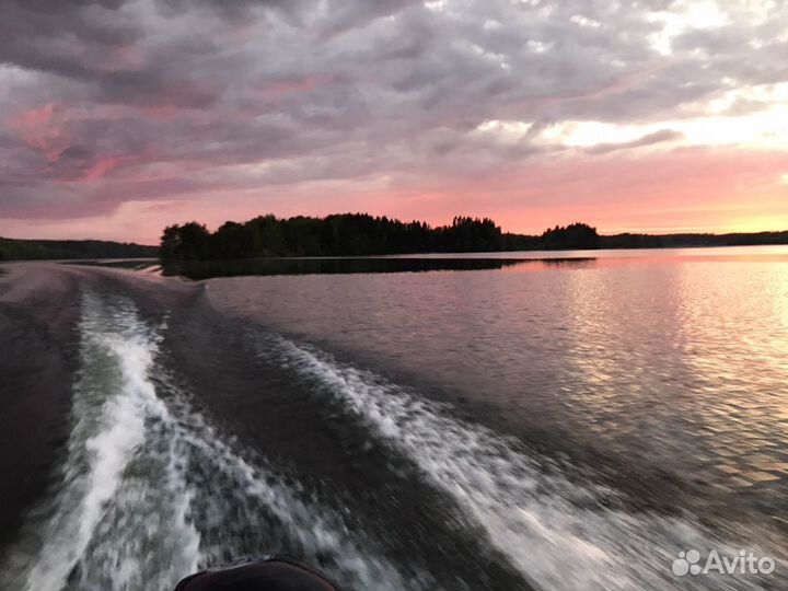 Прокат, аренда лодки с мотором в Карелии, Шхеры