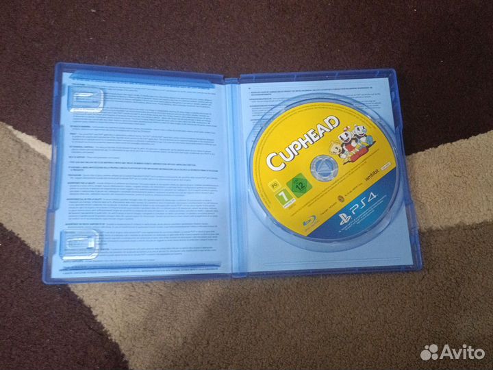 Видеоигра cuphead с dlc на playstation 4