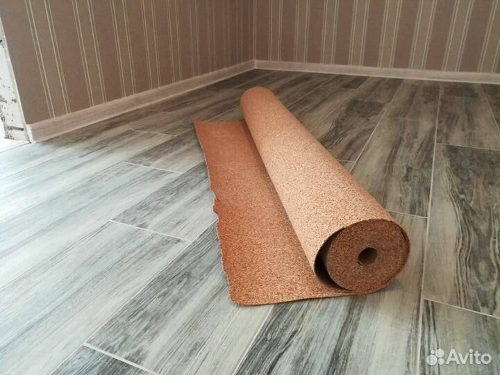 Пробковая подложка под ламинат