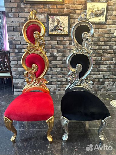 Стул трон высокий италия