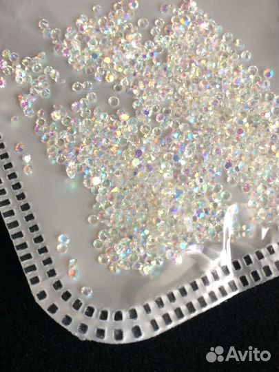 Конусные стразы мелкие (пикси)