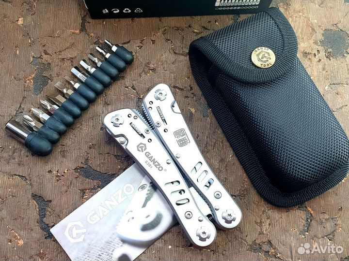 Мультитул Ganzo G-301 Хром
