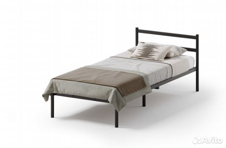 Кровать односпальная с матрасом бу