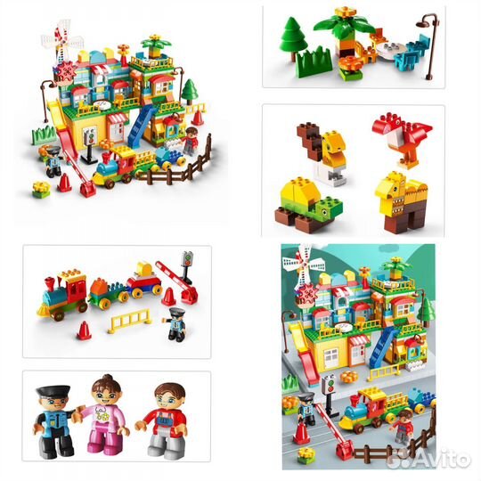 Lego duplo аналог лего дупло