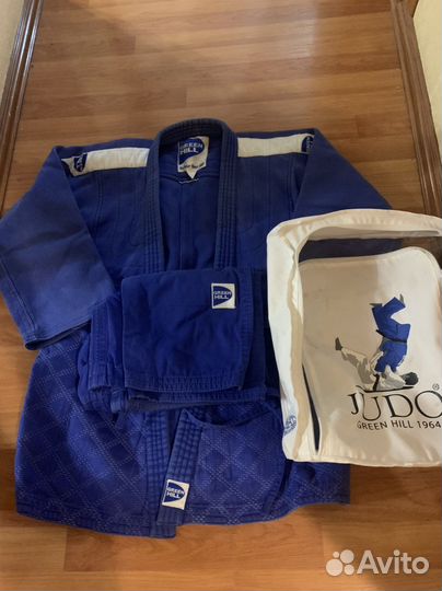 Кимоно для дзюдо 2 шт Green Hill и Mizuno