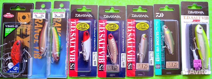 Ратлины-вибы:alter native,bassday,daiwa,eclipse