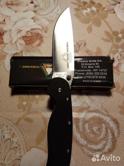 Нож складной Ontario reb1