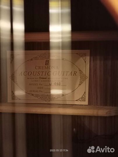 Гитара Strunal J980, 12- струнная, массив кедра