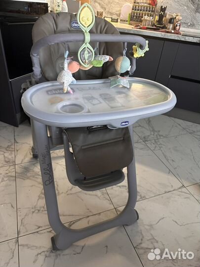 Стульчик для кормления chicco polly magic relax