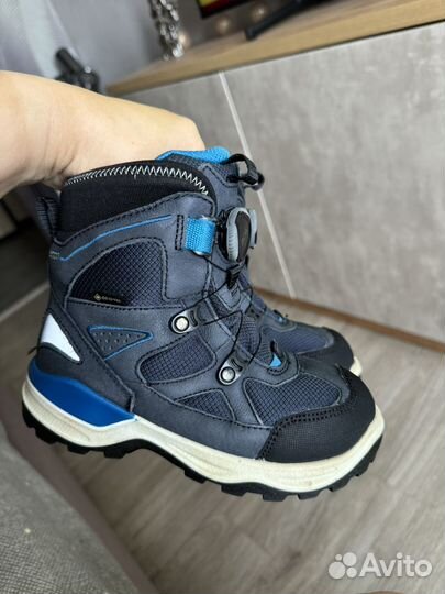 Сапоги зимние 19 см ecco и crocs C12