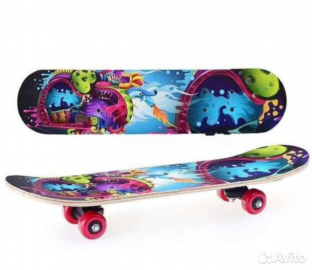 Скейтборд детский новый Rocket