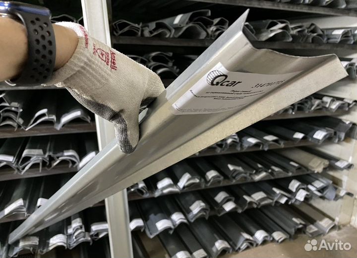 Порог левый Renault Kangoo, Nissan Kubistar 1997-2