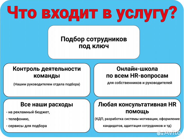 Рекрутмент персонала Кадровые услуги Москва