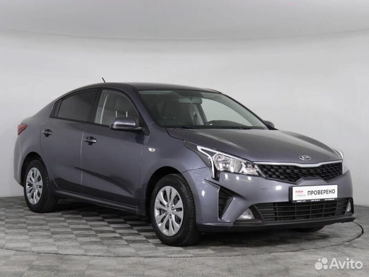Kia Rio 1.6 AT, 2021, 58 059 км