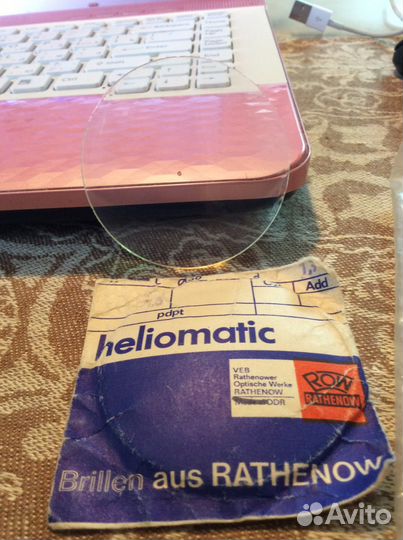 Линзы Для очков неliomatik гдр