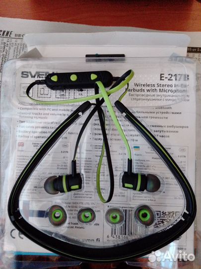 Беспроводные наушники sven