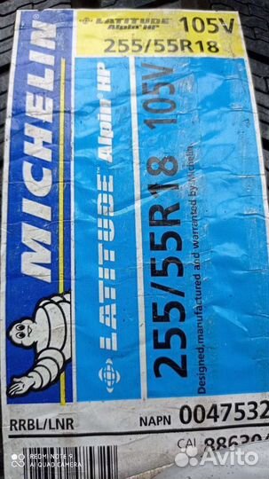 Michelin Latitude Alpin HP 255/55 R18