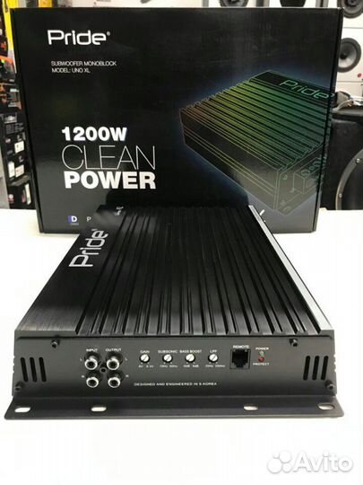 Автомобильный усилитель Pride UNO XL 1200W