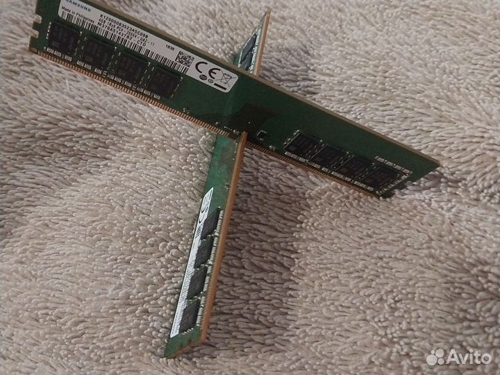 Оперативная память Samsung 8gb 2штуки
