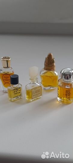 Винтажные миниатюры духов