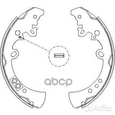 4218.00 FSB4010 044950K070 колодки барабанн