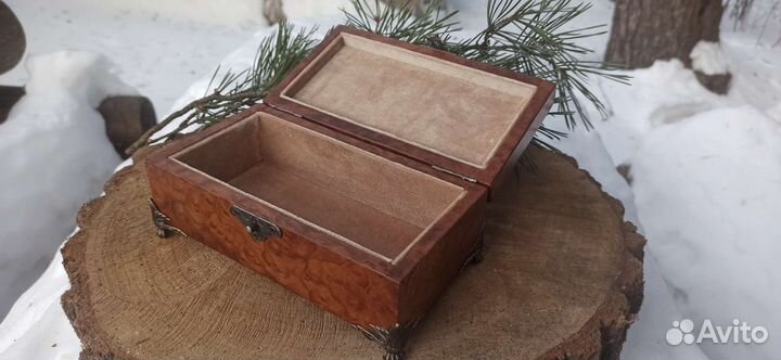 Шкатулка в технике маркетри