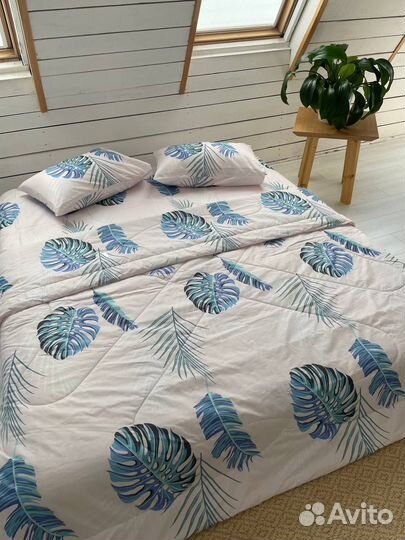 Постельное бельё с готовым одеялом