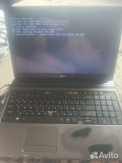 Ноутбук acer aspire 5750ZG