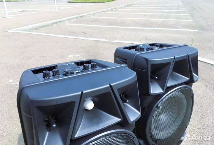 Большая портативная колонка 72 см