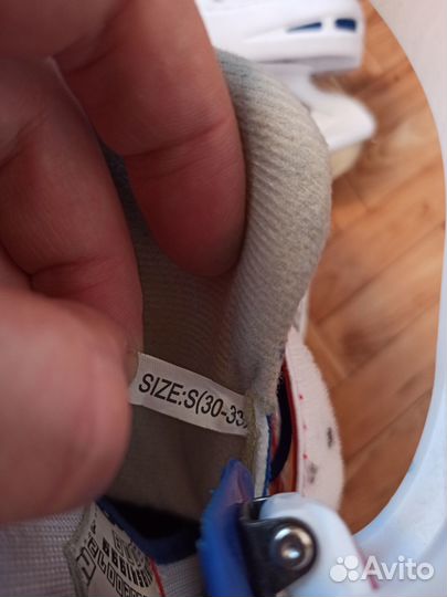 Детские коньки хоккейные раздвижные 30-33