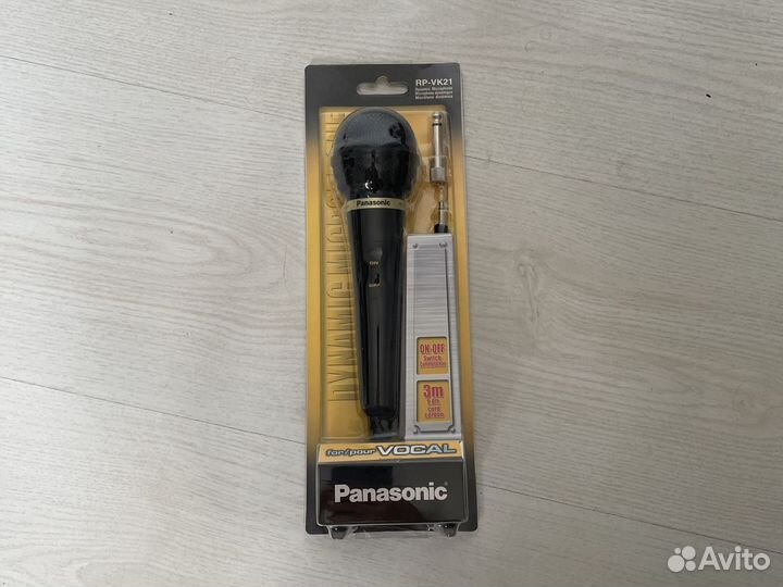 Микрофон Panasonic для караоке