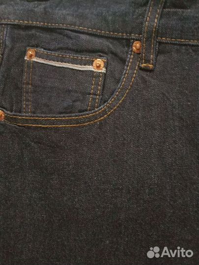 Джинсы из селвидж selvedge denim Kaihara 14oz