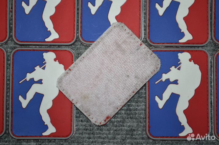 Комплект из 10-ти пвх патчей с велкро