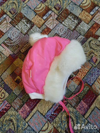 Шапка зимняя для девочки 44