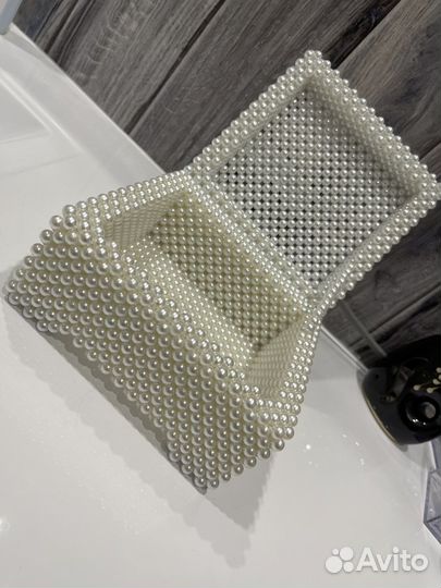 Шкатулка из бусин