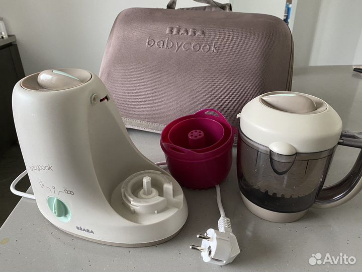 Beba cook пароварка блендер с чехлом