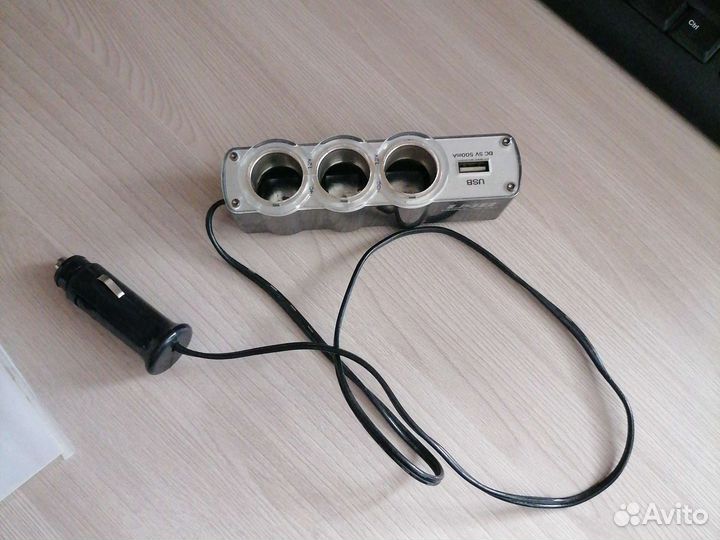 Разветвитель для прикуривателя с USB