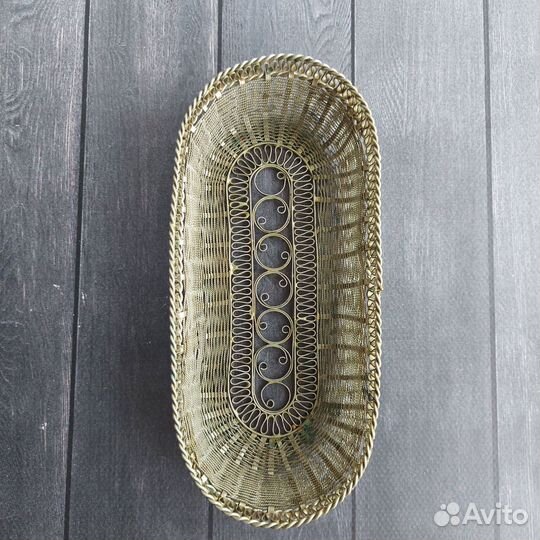 Ваза конфетница скань СССР