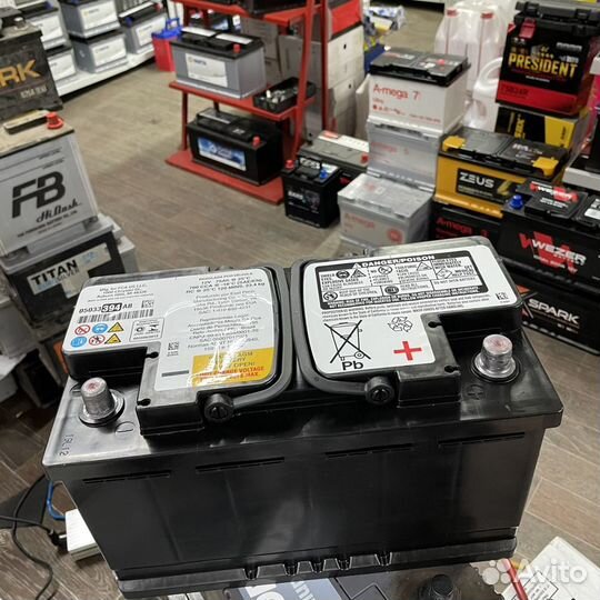 Аккумулятор FoMoco 80Ah (75) AGM агм америка