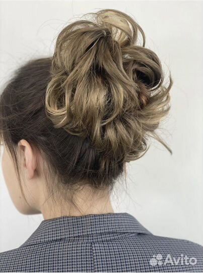Шиньон на резинке