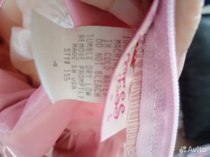 Платье на выпускной в садик для девочки 122 128