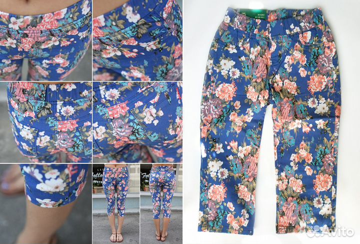 Бриджи женские летние Timebelt XS-S