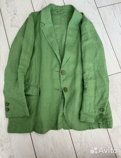 Пиджак лен benetton
