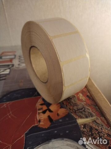 Наклейки стикеры ценники в рулоне